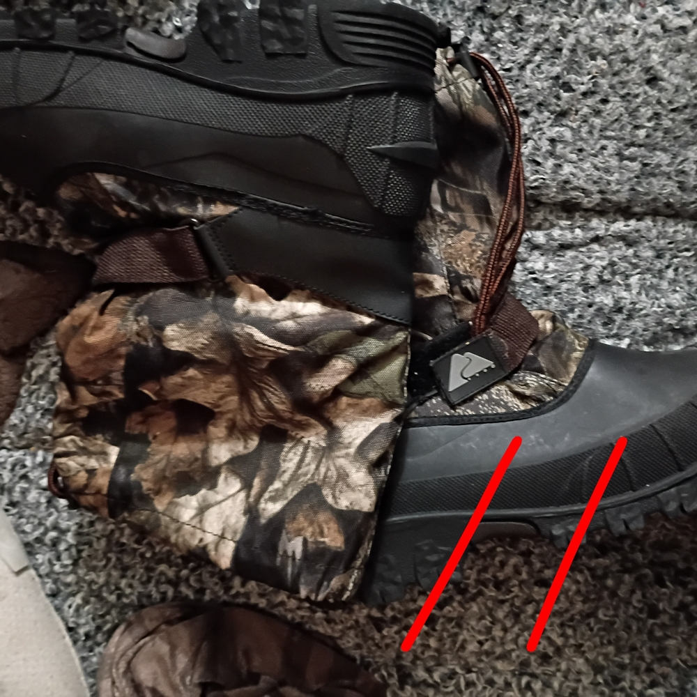 Camouflage Winter Boots